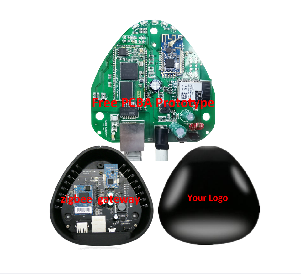 customized IoT host controller intelligent control system Tuya smart home tuya zigbee gateway pcb pcba Vietnam